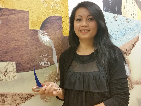 Thi Hạnh – tác giả nhạc phẩm giành giải nhất Giải Sáng Tác SBTN 2014
